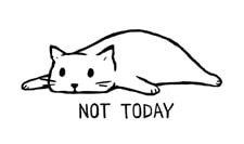 Not today. — امروز نه